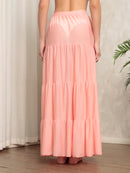 Saia Saida de Praia - de Amarrar com babado 4 Verão