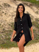 Vendedor IndicadoSaída de Praia Camisa/Vestido Manga 3/4