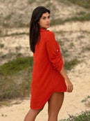 Vendedor IndicadoSaída de Praia Camisa/Vestido Manga 3/4