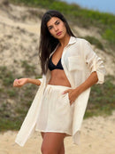 Saída de Praia Camisão e Short Verão