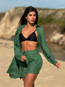 Saída de Praia Camisão e Short Verão