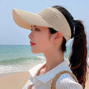 Boné Viseira Tecido Linha Premium Sol Praia (street)Algodão