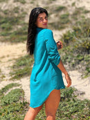 Vendedor IndicadoSaída de Praia Camisa/Vestido Manga 3/4