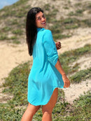 Vendedor IndicadoSaída de Praia Camisa/Vestido Manga 3/4