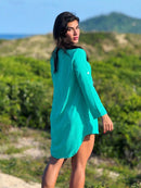 Vendedor IndicadoSaída de Praia Camisa/Vestido Manga 3/4