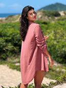 Vendedor IndicadoSaída de Praia Camisa/Vestido Manga 3/4