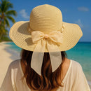 Chapéu Floppy Moda Praia Feminino Verão ABA GRANDE 