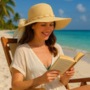 Chapéu Floppy Moda Praia Feminino Verão ABA GRANDE 