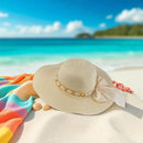 Chapéu Floppy Moda Praia Feminino Verão ABA GRANDE 