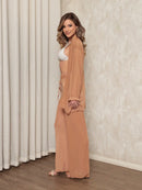 saida de praia tule estampada conjunto camisa com calca