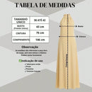 Vestido Feminino Longo Duna Elegante Verão Ano Novo 