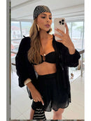 CONJUNTO TRES PERÇAS LEONA-Saída de Praia