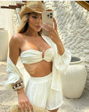 CONJUNTO TRES PERÇAS LEONA-Saída de Praia