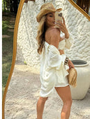 CONJUNTO TRES PERÇAS LEONA-Saída de Praia