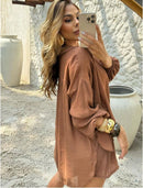 CONJUNTO TRES PERÇAS LEONA-Saída de Praia