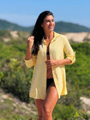 Vendedor IndicadoSaída de Praia Camisa/Vestido Manga 3/4