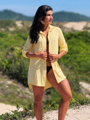 Vendedor IndicadoSaída de Praia Camisa/Vestido Manga 3/4