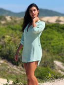 Vendedor IndicadoSaída de Praia Camisa/Vestido Manga 3/4