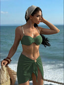  Conjunto Feminino Praia com Saída – Elegância e Sofisticação em Cada Detalhe 2025 